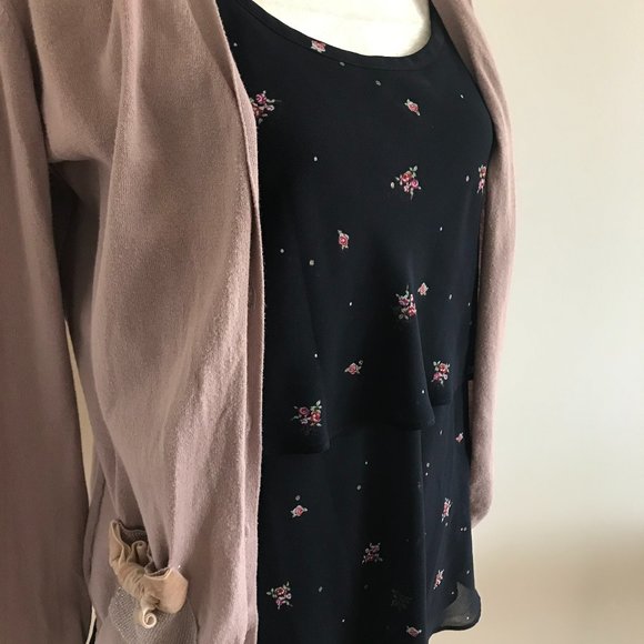 - Cabi Ruffle Layer Tank Floral - Picture 8 of 8